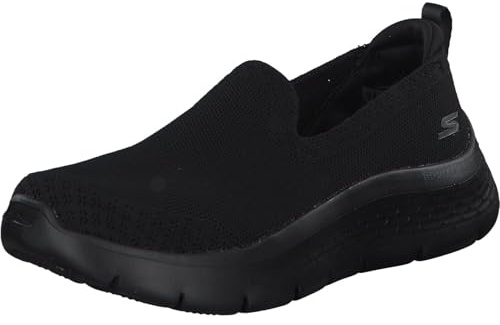 Skechers Damen Go Walk Flex-Bright Summer Sneaker, Schwarz, 37 EU