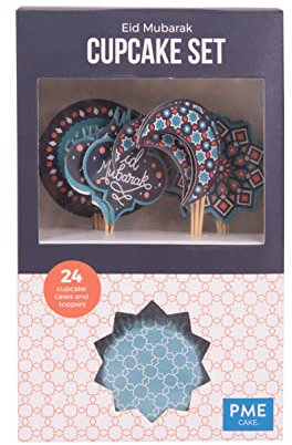 PME Cupcake Set - Eid Mubarak, Set of 24