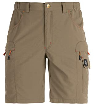 Kapriol Ghibli Pantaloncino da Lavoro Estivo Leggero Multitasche con Tessuto ad Asciugatura Rapida