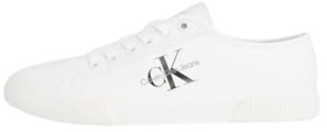 Calvin Klein Jeans Damen Vulcanized Sneaker Schuhe, Weiß (White), 39
