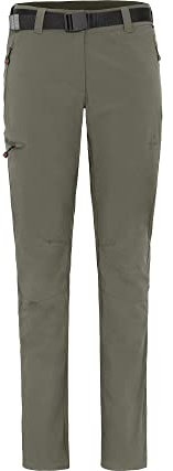 Bergson Terra (Slim) | Damen Winter-Wanderhose, warm gefüttert, elastisch, Dusty Olive [274], 44 - Damen