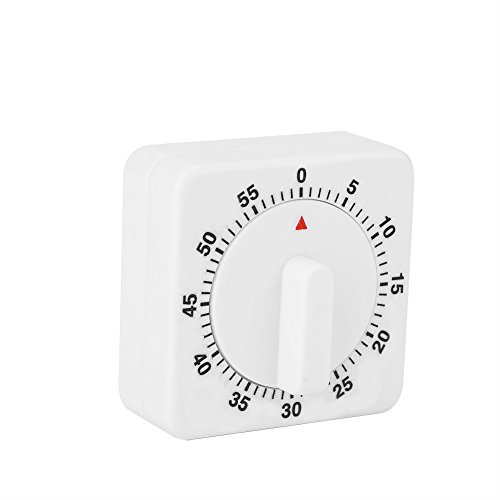 Alvinlite Küchentimer | Mechanischer Countdown-Timer, Eieruhr, Backen, Küchenkochwerkzeug, Timer zum Kochen, 60 Minuten, Kochen in der Küche