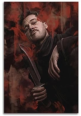 VZRSQZK Inglourious Basterds Poster, dekoratives Gemälde, Leinwand, Wandposter und Kunstdruck, modernes Familienschlafzimmer-Dekor-Poster, 20 x 30 cm