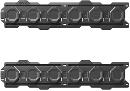 Ryobi - 2 rails muraux de fixation - Systeme LINK - RSL2WR-2