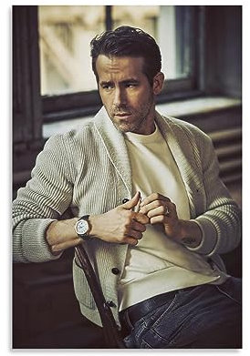 NgAnoh Ryan Reynolds Poster, Druck, Fotokunst, Gemälde, Leinwand, Heimdekoration, Schlafzimmer, moderne Dekorationen, Geschenke, 20 x 30 cm