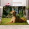 Warme PlüSch Kuscheldecke Kinder 100x130cm Rhodesian Ridgeback Flanell Decke Microfaser Flauschig Fleecedecke Garten D Motiv FüR Junge MäDchen Sofadecke Couchdecke Tagesdecke