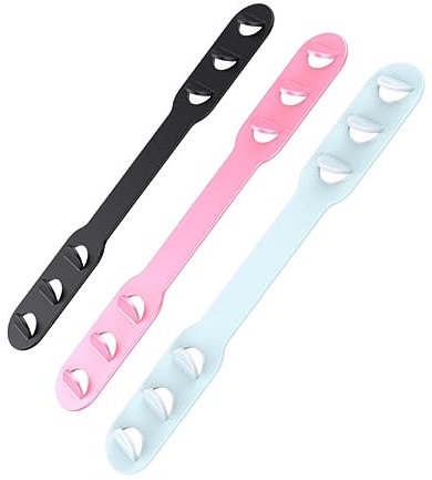 Amosfun 10stücke Verstellbare Pp Ohrmasken-haken Set Für Masken Mit Anti-druck-funktion Geeignet Für Ohrschlaufenmasken Gemischten Farben