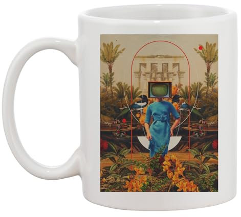 Ihre Asymmetrien Weiße Tasse Kaffee Tee Männer Frauen Keramik Coffee Tea Mug Cup