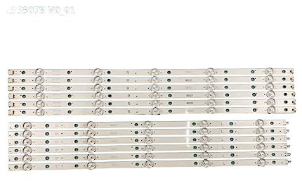 MAMA'S PEARL Led-hintergrundbeleuchtung Streifen Fit for Philips 55PUS6503/12 55PUS6703/12 55PUS7303/12 55PUS7503/12 55PUS6162/12 210BZ05DL 210BZ05DR