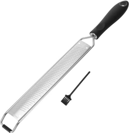 ABOOFAN 1 Juego Rallador de queso de acero inoxidable rallador de limón de queso ralladores de patatas plano vegetal rallador de verduras elegante alargar avión manejar