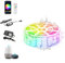 TENDIST 15M RGB Outdoor LED Strip Lights, IP67 Waterproof, Alexa & Remote Control, Smart 24V Music Sync WiFi LED Bar Lights for Garden, Kitchen, Gazebo, Pergola