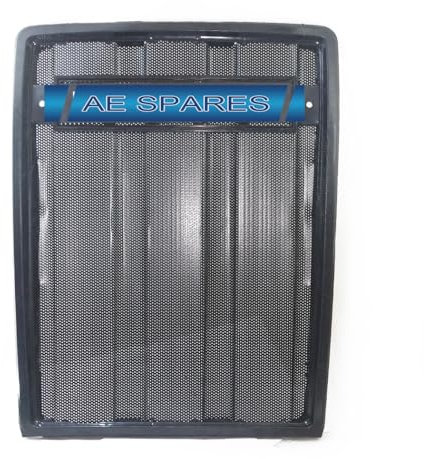 AEspares Kühlergrill, schwarz, kompatibel mit Farmtrac 50 altes Modell Traktor