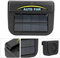 Refroidisseur de ventilation de voiture, énergie solaire, ventilateur d'extraction, désintoxication, désodorisation, désembuage, protection des appareils (ventilateur solaire de voiture, grand