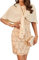GRACE KARIN Weihnachten Geburtstag Halloween Dating Festlich Glitzer Pailletten Partykleid Einfarbiges Übergrößes Cami Kleid Champagnergold 36