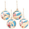 Cabilock Weihnachtsbedarf 4 Stück Dekorative Meerestier- Für Christbaumschmuck
