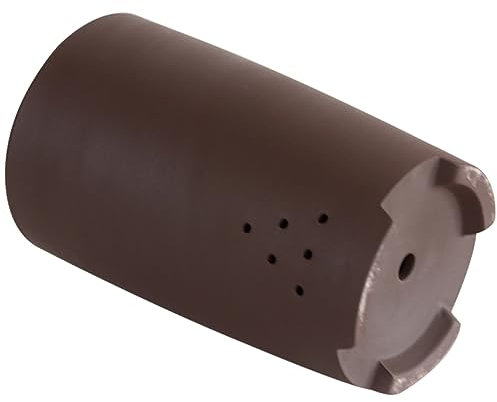 MERRYHAPY Pots De Porcelaine Rouge avec Drainage Et Ventilation pour Orchidées Et Plantes Intérieur pour Bonsai Et Décoration De Maison