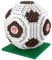 FOCO Offizielles Lizenzprodukt FC St Pauli BRXLZ-Steine 3D-Fußball BAU-Set 12+ yo