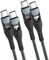 USB C auf USB C Kabel, 100W 5A Ladekabel USB C auf USB C Schnellladekabel [0.5M/2Pack] Typ C Kabel Usbc to Usbc für iPhone 15 Pro Max/Plus iPad Pro/Air MacBook Pro Samsung Galaxy S23 S22 Ultra S21 S24
