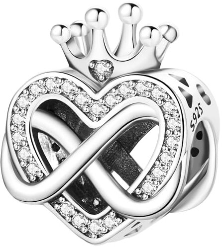 NUJIFFY 925 Silber Charms Anhänger, Pink Animal Tiere Flugzeug Herz Musik Kaffee Buch Beads Juwelen für Armband Bracelet Niedlich Damen Mann Erwachsene Friends Schwester Sister Geburtstag Geschenk