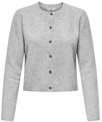 JDY Damen Feinstrickjacke JDYChloe Life leichte Damenjacke Cardigan Knopfleiste