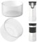 Linkidea 2 Pack Water Bottle Boot Compatible with Contigo West Loop 2.0 16oz/20oz/24oz, Huron 2.0 16oz/20oz, Silicone Anti-Slip Bottle Bottom Bumper Protector (Clear White)