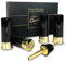 Lot de 4 Verres à Shot en Forme de Calibre 12 avec Boîte Cadeau, Bec Verseur, Cadeaux de Fête de Mariage, Fête des Pères, Noël, Cadeaux de Chasse au Cerf, Petites Tasses à Shot, 45ml (Noir)
