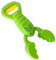 alldoro 60179 Sand Snapper - Kunststoff - Einhand-Bagger im Krebs-Design, Sandgreifer für Kinder ab 3 Jahren, 34,5 cm lang, Grün