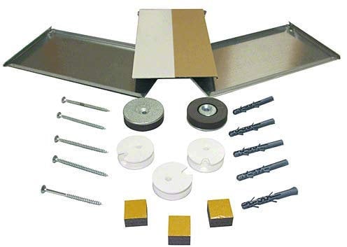 Spiegelbefestigung Magnet-Set zur unsichtbaren Spiegelmontage für Spiegel bis 2,6 m² bzw. 39 kg