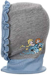 Frozen - Die Eiskönigin Anna & ELSA Schlupfmütze Wintermütze Grau