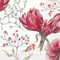 Boston International IHR Papierservietten, 3-lagig, 16,5 x 16,5 cm, Winter-Amaryllis Weiß