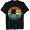 Manta Ray Lover Gifts Retro-/Vintage-Silhouette mit Ozean-Tieren T-Shirt