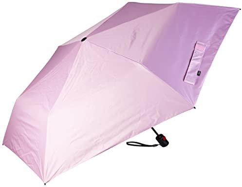 Knirps U.200 ultra light duomatic rose with black coating - 50+ UV Schutz - Hitzeschutz - Öffnen per Knopfdruck - bei 120 km/h Windkanal getestet