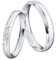 JC Trauringe Silber 925 Paarpreis Eheringe I Partnerringe mit Gravur in edler Schatulle 2 Hochzeitsringe Herrenring & Damenring mit Steinen I S910-S