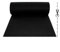 OLIVO.shop | PASSATOIA noir tapis de mariage, cérémonie événements église wedding, sur mesure H 1 m