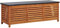 Hommdiy Eukalyptusholz Massiv Gartenbox Kissenbox Sitzbank Auflagenbox Gartenbank Bank Gartentruhe Kissentruhe Aufbewahrungsbox 150x50x55cm