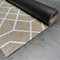 STORESDECO Alfombra vinilica de Tejido Trenzado Premium de Alta Gama Lavable Antideslizante Alfombras vinilicas Resistentes para Salon Cocina habitacion baño Pasillo Color Blanco nórdico 120x180 cm