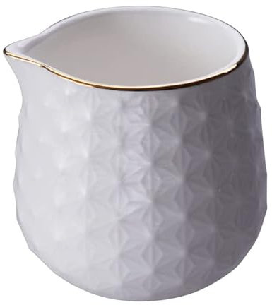 TOKYO DESIGN STUDIO - NIPPON WHITE GOLD RIM MILK JAR STAR 100ML