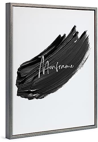 Monframe Schattenfugenrahmen - 40x40 cm - Stahl - für Leinwandbilder auf Keilrahmen - Leerrahmen ohne Glas und Rückwand