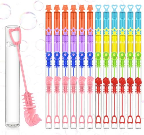 ABSOFINE 48 x Seifenblasen, Bunte Kinder Party Seifenblasen, Mini, 8-Stile, für Jungen und Mädchen, Geburtstagsfeiern und Spielpreise
