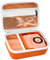 Againmore Kinder Kamera Tasche Kompatibel mit GREENKINDER/for Uleway/for Gofunly/for NUOTUN Digital Kamera. Sofortbildkamera Aufbewahrungsbox für Kabel, Speicherkarte & Zubehör (nur Tasche)(oran)