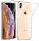 Phoona Coque pour iPhone XS Max avec 2 Pièces Protection Écran en Verre Trempé,Ultra Transparente Silicone en Gel TPU Souple pour iPhone XS Max Couqe,Antichoc Anti-Jaune Etui Bumper