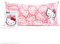 Kitsch Hello Kitty Satin-Kissenbezug mit Reißverschluss für Haare, weicher als Seidenkissenbezüge, kühlende Kissenbezüge, maschinenwaschbar, knitterfrei, Satin-Kissenbezüge, King-Size, 48,3 x 91,4 cm,