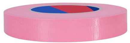 Duccinp Panzertape extra stark, 50 m x 25 mm, Wasserdichtes Reparaturband für Reparaturen, Heimwerker, Handwerk, Innen- und Außenbereich, Duct Tape (Rosa)