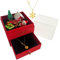 Weihnachten Halskette mit Geschenkbox – Romantische Schneeflockenkette in handgefertigter Weihnachtsgeschenkbox, Geschenk für Teenager Mädchen zu Weihnachten, Valentinstag