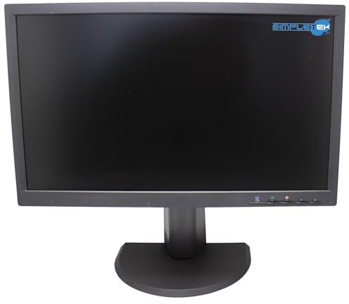 SIMPLETEK - Monitor L2321X 23 Full HD Pantalla LCD VGA DisplayPort Hub USB Negro con Base (Reacondicionado)
