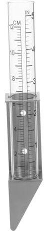 FONDOTIN Regenmesser Mit Stab Ca Regenmesser Mit 2 1 Edelstahlhalter Für Garten Und Outdoor Niederschlagsmessgerät Mit Erdspieß Und Wetterfestem Design Regenmesser Für Den Außenbereich