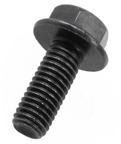 SONGMIky 1pc Miter Saw Blade Bolt Left Hand Thread Hex Head Flange M8 X 20mm For Cutting Machine Tool Replacement Spare Parts