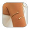 Aidenn Oberarmreif Gold Damen,Minimalistisches Armreif Goldene Armreif Oberarm,zarter geschichteter Armreifen Armschmuck