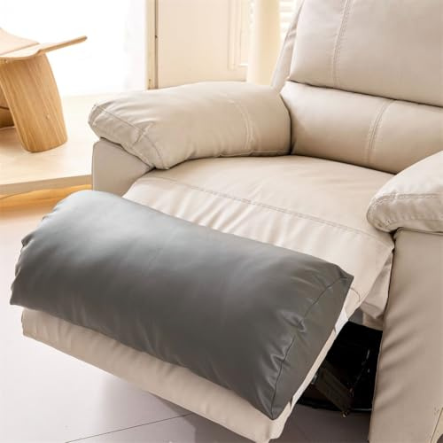FZKun Coussin de jambe pour fauteuil inclinable et canapé – Coussin de repose-pieds en demi-lune avec sangle élastique confortable pour dos, lombaire, genou, appui-tête, salon, salon de beauté