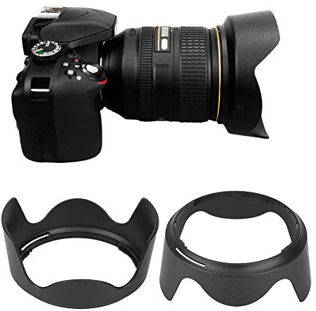 CHICIRIS Mount Lens Hood HB-39 für AF-S DX16-85 Mm F3.5-5,6 G Ed VR-Objektiv, Schützt vor Licht und Schön